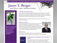 Tablet Screenshot of jamesberger.net
